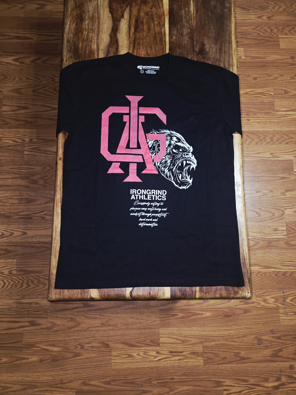 IronGrind Athletics Men's Black Tee